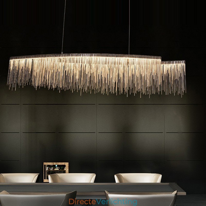 Kwastjes Extra Grote Design Plafond Hanglamp Eiland