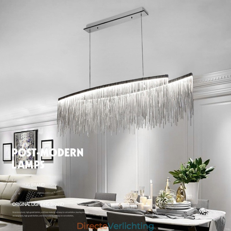Kwastjes Extra Grote Design Plafond Hanglamp Eiland
