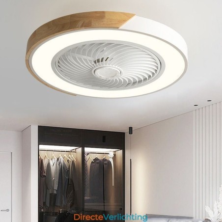 Slimme plafondventilator met verlichting, afstandsbediening, decoratieve ventilatorlamp Slimme plafondventilator met verlichting, afstandsbediening, decoratieve ventilatorlamp