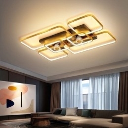 Plafondventilator met verlichting Decoratieventilator Acryllamp
