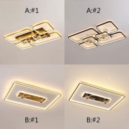 Plafondventilator met verlichting Decoratieventilator Acryllamp