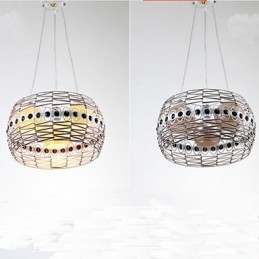 Rotan Kunstlamp Hanglamp Handgeweven