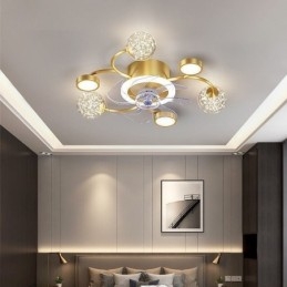 Creatieve ventilator plafondlamp plafond kroonluchter
