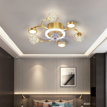 Creatieve ventilator plafondlamp plafond kroonluchter Creatieve ventilator plafondlamp plafond kroonluchter