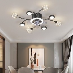 Creatieve ventilator plafondlamp plafond kroonluchter