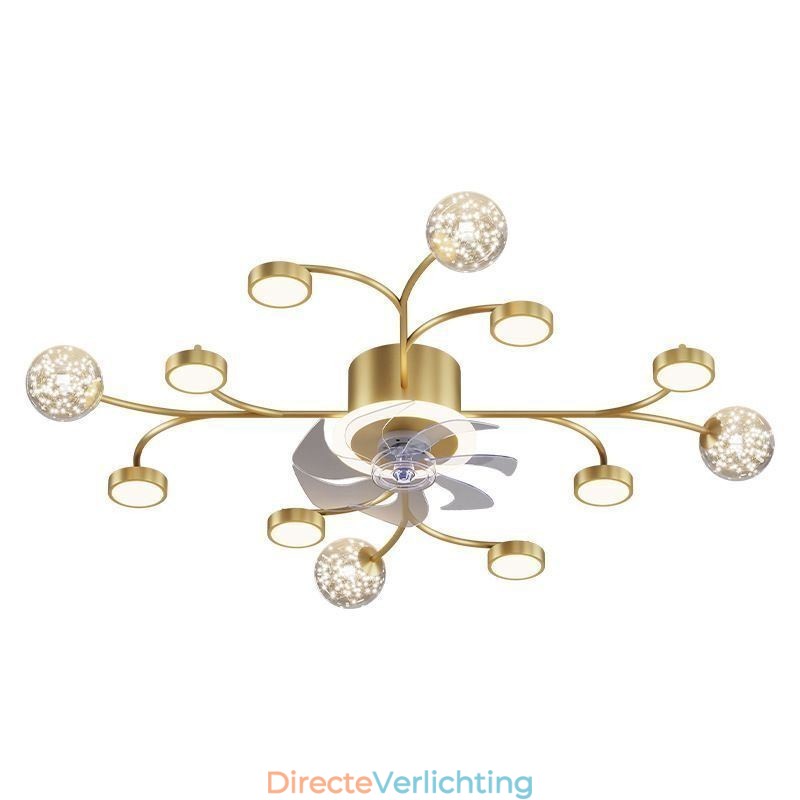 Creatieve ventilator plafondlamp plafond kroonluchter