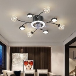 Creatieve ventilator plafondlamp plafond kroonluchter