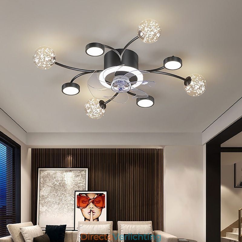 Creatieve ventilator plafondlamp plafond kroonluchter