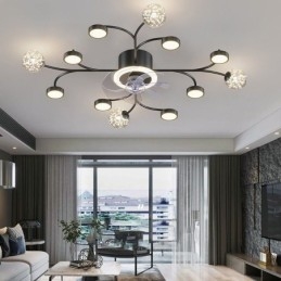 Creatieve ventilator plafondlamp plafond kroonluchter
