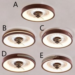Moderne Inverter Plafondventilator Verlichting Afstandsbediening Plafondlamp Ventilatorlamp