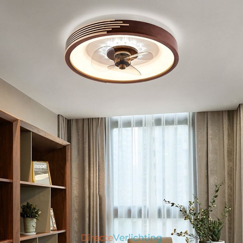 Moderne Inverter Plafondventilator Verlichting Afstandsbediening Plafondlamp Ventilatorlamp