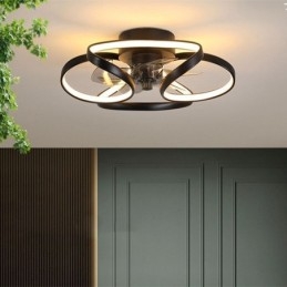 Unieke plafondventilator en licht Moderne plafondventilator met verlichting