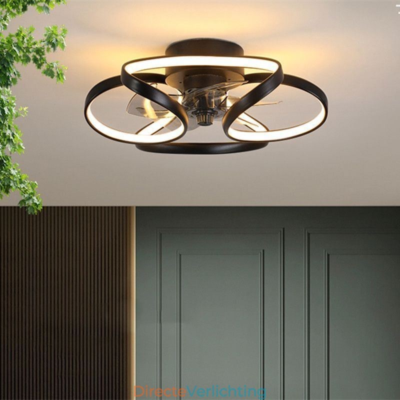 Unieke plafondventilator en licht Moderne plafondventilator met verlichting