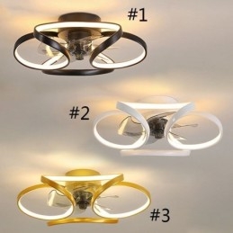 Unieke plafondventilator en licht Moderne plafondventilator met verlichting