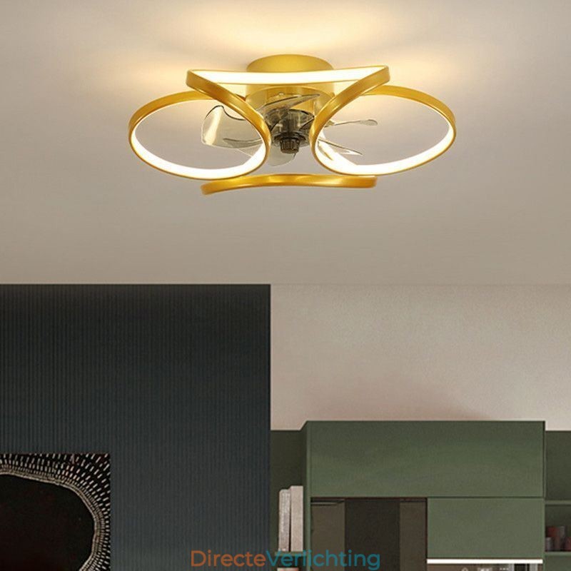 Unieke plafondventilator en licht Moderne plafondventilator met verlichting