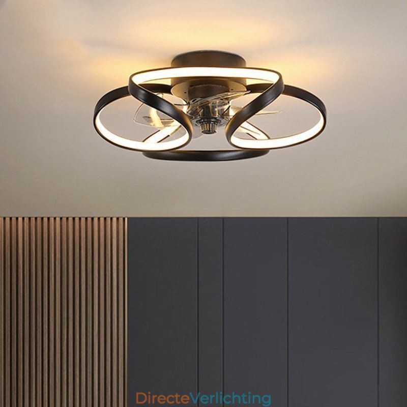 Unieke plafondventilator en licht Moderne plafondventilator met verlichting