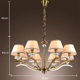 Moderne eigentijdse traditionele klassieke rustieke lodge vintage land eiland messing metalen kroonluchter