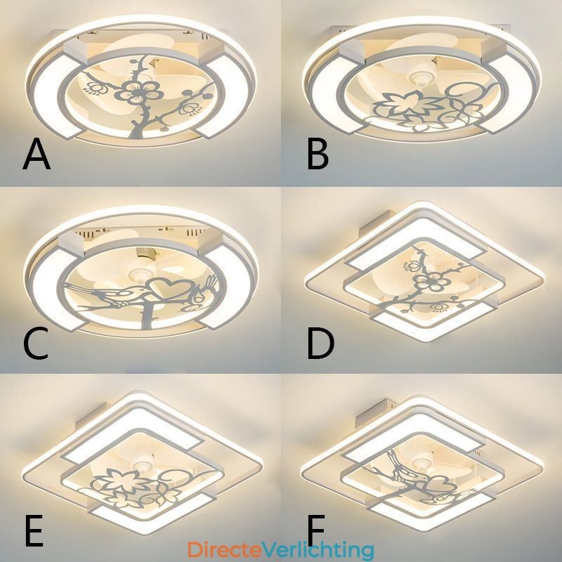 Europese stijl plafondventilatoren met licht