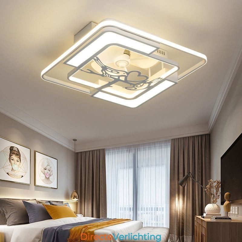 Europese stijl plafondventilatoren met licht