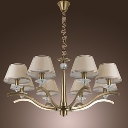 Moderne eigentijdse traditionele klassieke rustieke lodge vintage land eiland messing metalen kroonluchter