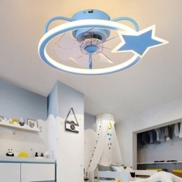 Cartoon Plafondventilatorlamp Creatieve Plafondlamp Kinderen