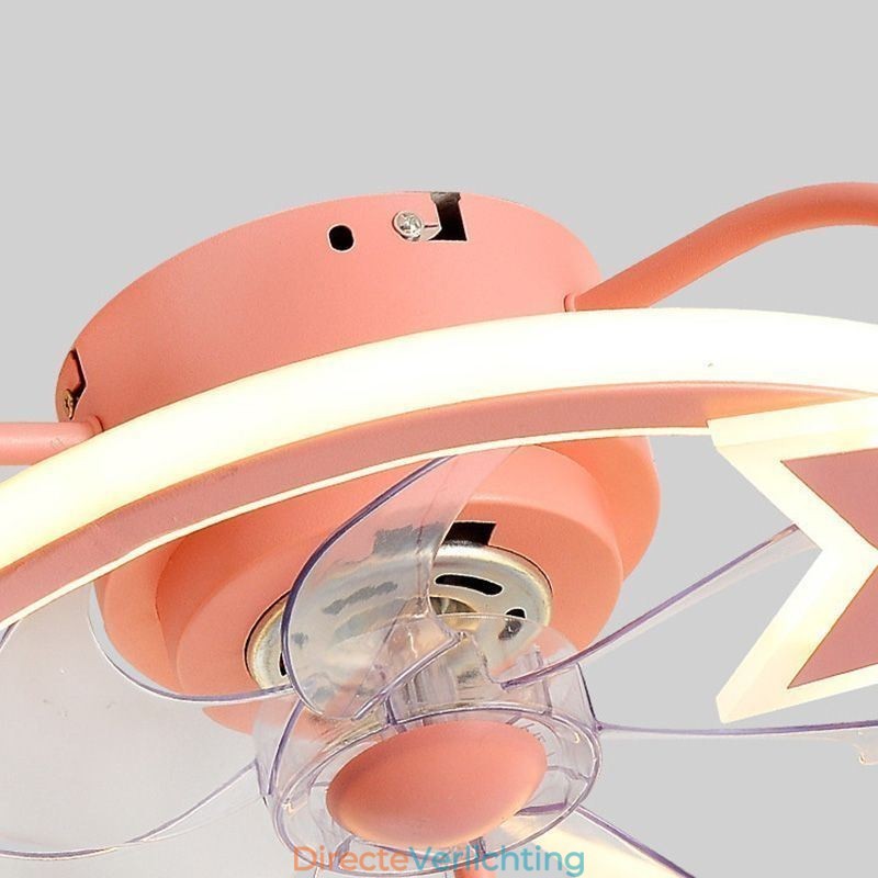 Cartoon Plafondventilatorlamp Creatieve Plafondlamp Kinderen