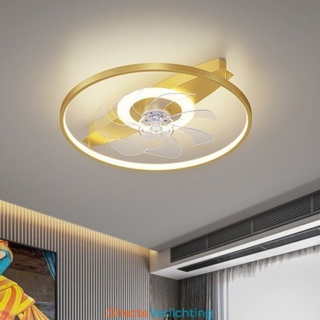 Moderne plafondventilator met verlichting, afstandsbediening, ventilatorlamp Moderne plafondventilator met verlichting, afstandsbediening, ventilatorlamp