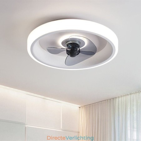 Moderne plafondventilator met verlichting, plafondlamp met afstandsbediening, ventilator Moderne plafondventilator met verlichting, plafondlamp met afstandsbediening, ventilator