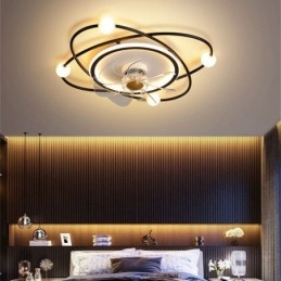 Moderne plafondventilatoren Binnenverlichting Eetkamer