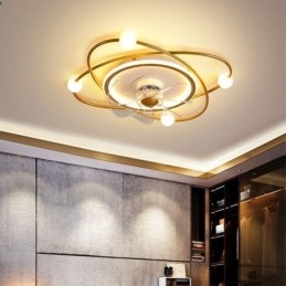Moderne plafondventilatoren Binnenverlichting Eetkamer