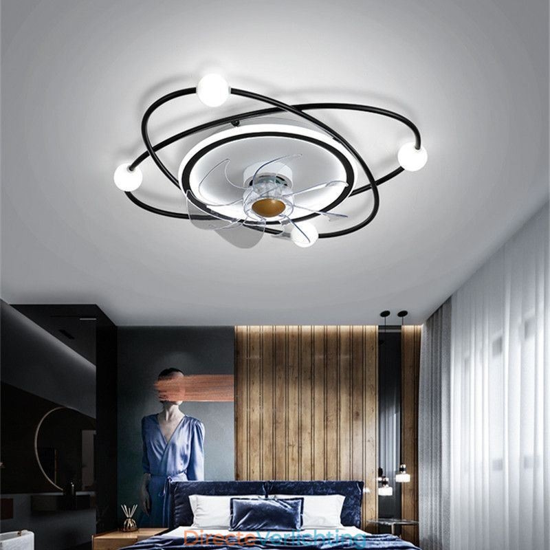 Moderne plafondventilatoren Binnenverlichting Eetkamer
