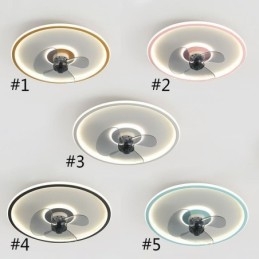 Macaron Plafondventilator Licht Afstandsbediening Decor Ventilator