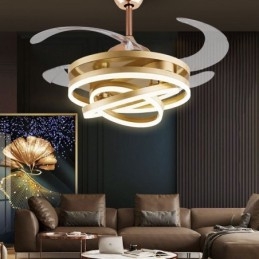 Creatieve Inverter Fan Kroonluchter Ventilatorlamp