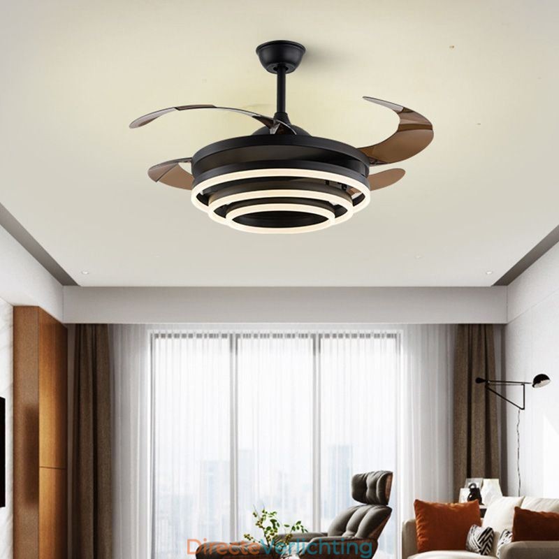 Creatieve Inverter Fan Kroonluchter Ventilatorlamp