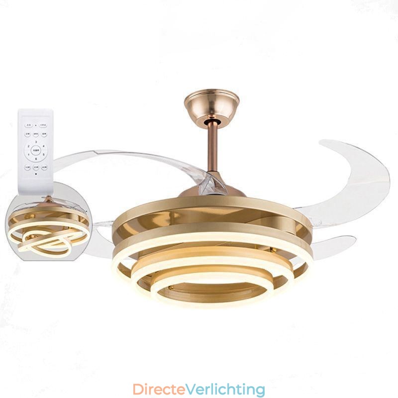 Creatieve Inverter Fan Kroonluchter Ventilatorlamp