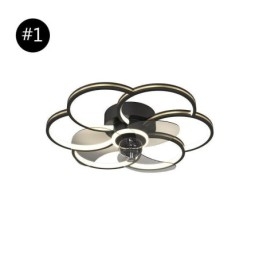 Plafondventilatoren met verlichting Kroonluchterventilator