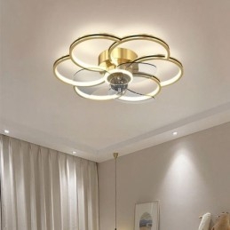 Plafondventilatoren met verlichting Kroonluchterventilator