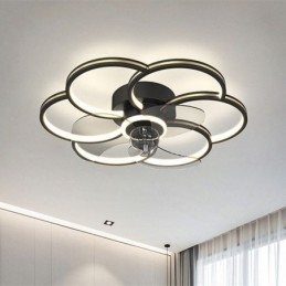 Plafondventilatoren met verlichting Kroonluchterventilator
