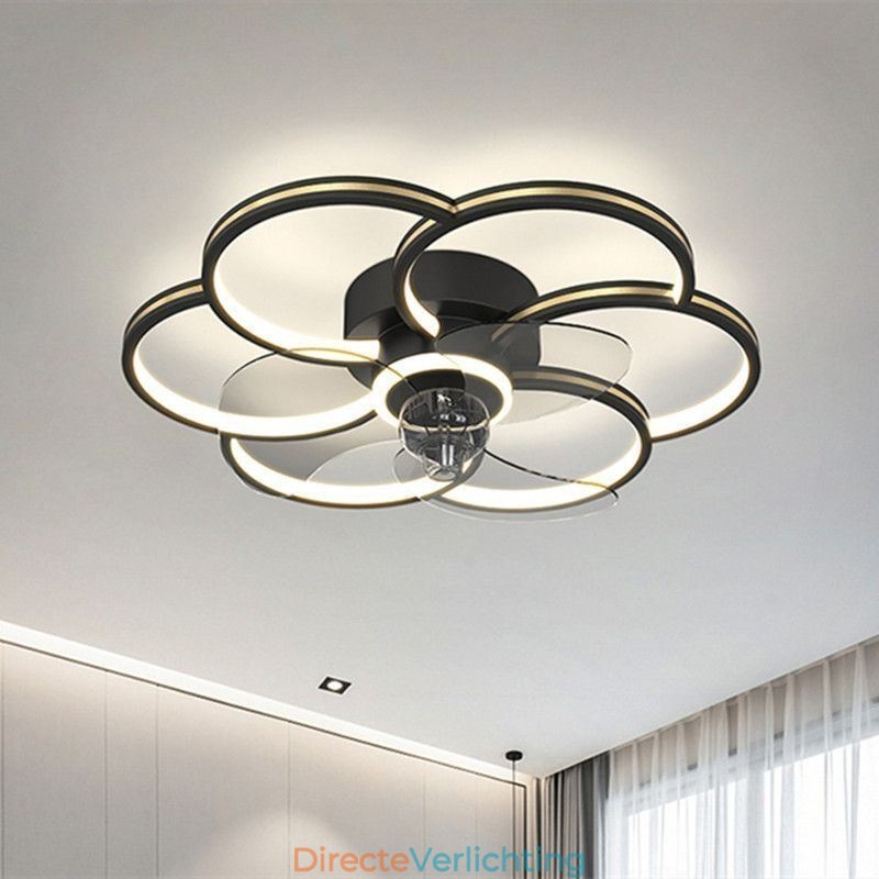 Plafondventilatoren met verlichting Kroonluchterventilator