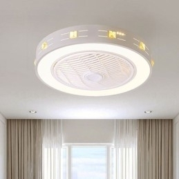 Ultradunne plafondventilator met licht Onzichtbare plafondventilator met licht