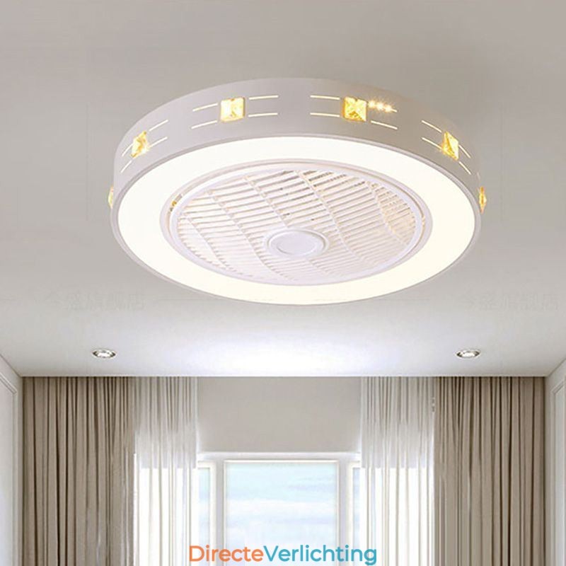 Ultradunne plafondventilator met licht Onzichtbare plafondventilator met licht
