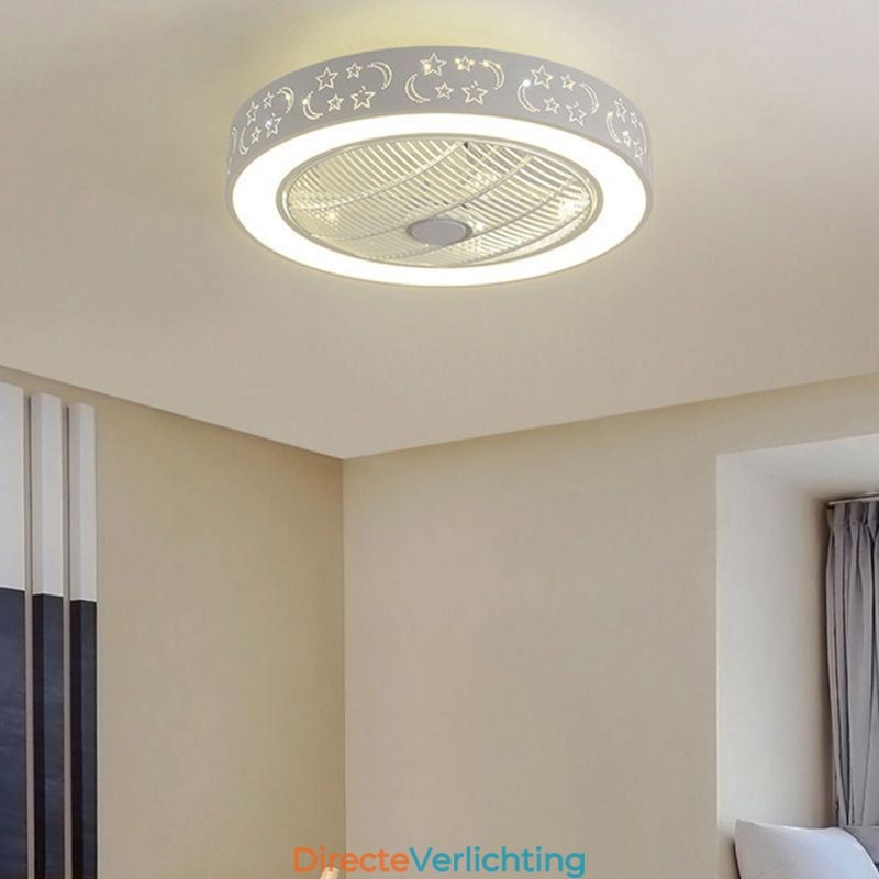 Ultradunne plafondventilator met licht Onzichtbare plafondventilator met licht