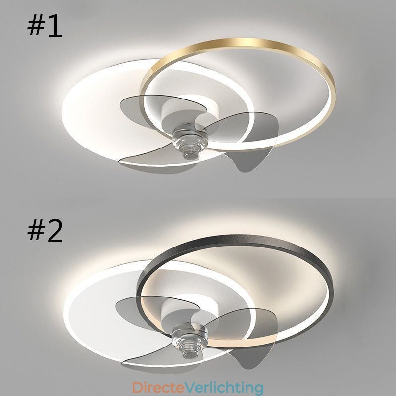 Plafondventilatorlamp Moderne Art Deco-verlichtingsarmaturen