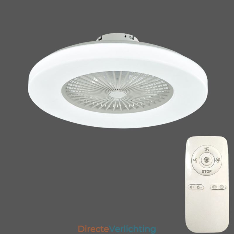Ventilator Plafondlamp Trichromatisch Dimmen 3 Snelheid Afstandsbediening