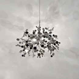 3 lampen kroonluchterlamp roestvrij staal hanglamp plafondlamp armatuur
