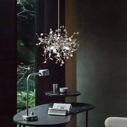 3 lampen kroonluchterlamp roestvrij staal hanglamp plafondlamp armatuur