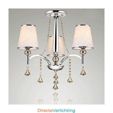 Moderne eigentijdse kristallen chromen metalen kroonluchter Moderne eigentijdse kristallen chromen metalen kroonluchter