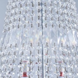 Retro Kristallen Kroonluchter Amerikaanse Luxe Kristallen Plafondlamp Met 18 Lampen