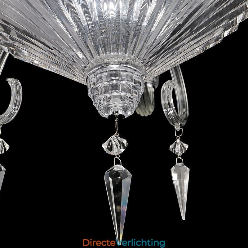 Europese kristallen kroonluchter decoratie plafondlamp met 12 lampen