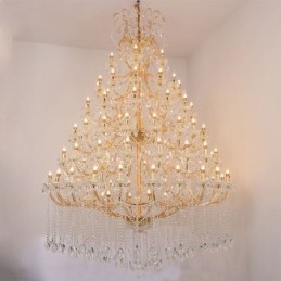 Luxe Kristallen Kroonluchter Decoratie Plafondlamp Met 96 Lampen